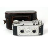 Richard F40 35mm Stereo Camera. (condition 5/6F). Berthiot Flor 40mm f3.5 lenses, with ERC. (From