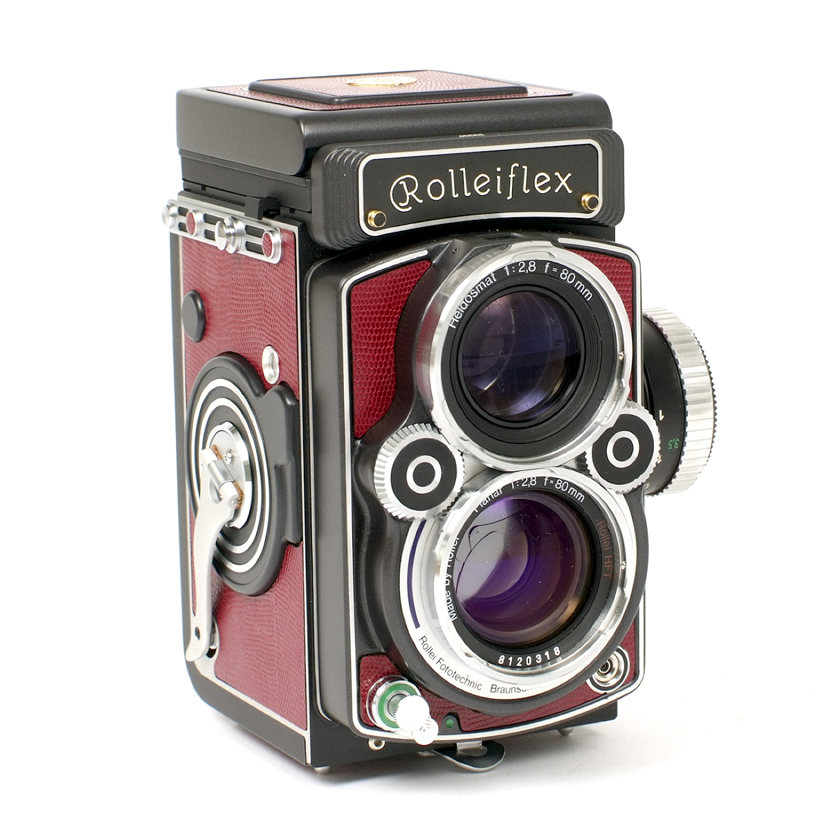 Rare Jersey Rolleiflex 2.8GX, Serial Number #J0000. (condition 3F). Fitted with Planar 80mm f2.8 - Image 3 of 5