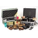 A Quantity of Rolleiflex Accessories, inc Hoods, Filters, Grips etc. (condition 4/5) contained in