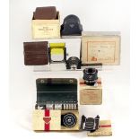 Good Selection of Rolleiflex Accessories. To include full hood and filter set, Rolleifix tripod