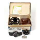 Kragnagorsk Narciss Sub-Miniature SLR Camera Outfit. (condition 5F) To include Vega-M-1 and Industar