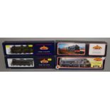 OO Gauge. 3 boxed Bachmann Steam Locomotives - 31-158, 31-284 and 31-225 Rebuilt Scot 4-6-0 'Black