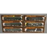 OO Gauge. 5 boxed Mainline Diesel Locomotives  together with 37-053 4-6-0 Standard Class 4 Steam