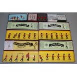 6 boxed soldier figure sets, mostly by Britains, including 3 x #8805 The Irish Guards,  #8856