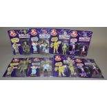 8 Ghostbusters monster figures by Kenner, all are still sealed on the card (8)
