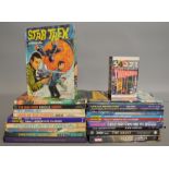8 vintage Annuals including 'Man from Uncle', 'TV21', 'Star Trek' and others together with a good