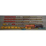 OO Gauge. .19 Coaches, 30 Tank Wagons and 5 Vans  by Lima, Hornby, Tri-ang etc., mostly unboxed.