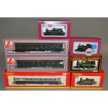 OO Gauge. 4 boxed Tank Locomotives by Dapol, Hornby and Mainline together with 3 other boxed items -