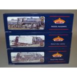 OO Gauge. 3 boxed Bachmann Locomotives including 32-500  and 32-501 Standard Class 5MT together with