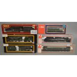 OO Gauge. 4 boxed Steam Locomotives by Dapol, GMR and Lima together with 2 Lima Diesel