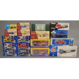 18 Corgi diecast models, which includes Truck Racing Series, Heritage collection etc (18).