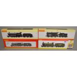 OO Gauge. 4 boxed Hornby Locomotives including R2229 BR 2-8-0 Class 8F and R2344 BR 0-6-0 Class Q1