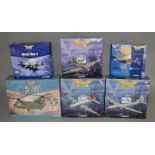 6 Aviation diecast models by Corgi, all are part of the Aviation Archive range, all are in