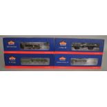 OO Gauge. 4 boxed Bachmann DCC Locomotives including 31-086 GWR 3200 Class 9017, 31-460 C Class