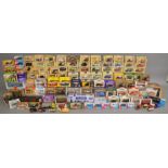 108 diecast models by Corgi, Lledo, EFE (Exclusive First Editions) and others in original