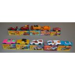 10 Matchbox Superfast diecast models including 6 Mercedes 350SL, 8, 11 Flying Bug, 14, 24, 30