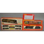 OO Gauge. 5 boxed Hornby Steam Locomotives including R.755 Compound, R.292 BR Class 5 4-6-0 and