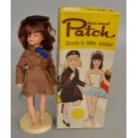 A boxed Pedigree Patch doll Ref. 9GPS with auburn hair and clothed in a partially complete Brownie