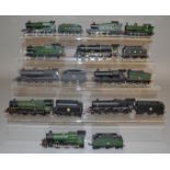 OO Gauge. 10 unboxed Locomotives by Lima, Mainline, Bachmann etc. including a Mainline 4-6-0 with