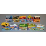 10 Matchbox Superfast diecast models including 2, 5, 13 Snorkel Fire Engine, 26, 29, 30 Artic Truck,