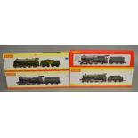 OO Gauge. 4 boxed Hornby Locomotives including R2233 GWR 4-6-0 King Class 'King Stephen' together