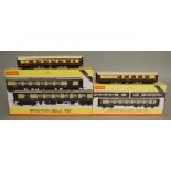OO Gauge. 2 boxed Hornby 'Brighton Belle 1960' sets including R4582 and R3184 together with two