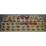 41 Matchbox Models Of Yesteryear along with 13 others by Oxford, Lledo etc, all boxed. (54).