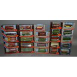 25 boxed EFE Exclusive First Editions diecast bus and coach models in 1:76 scale. All appear G+/