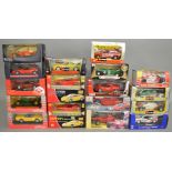 17 boxed diecast models 1:24 scale, which includes; Burago, Majorette etc (17).