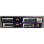 OO Gauge. 2 boxed Bachmann Standard Class Steam Locomotives - 32-254 4MT and 32-504 4MT together