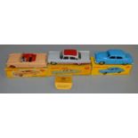 3 boxed Dinky Toys, 172 Studebaker Land Cruiser G/G+ in G+ box together with 132 Packard and 192