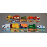 10 Matchbox Superfast diecast models including 23 Atlas, 24, 36 Refuse Truck, 41, 42, 51, 52, 61