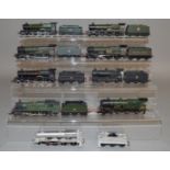 OO Gauge. 9 unboxed Locomotives by Bachmann, Airfix and Dapol including an Airfix 2-6-2 '6106' in