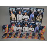 17 Star Wars figures by Kenner, incudes some Collector Series range. All are boxed / carded (17).