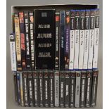 32 Playstation 1 & 2 games, DVD's and CD's which includes; Tomb Raider 1, 2, 3, Rayma, Van Helsing