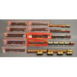 OO Gauge. 7 boxed Lima Coaches together with an R416 RM Letters Operating TPO and an R434 LMS