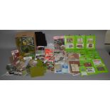 OO Gauge. A good quantity of Model Railway Accessories including card and other  kits by 'Metcalfe',