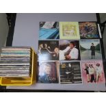 Collection of LP vinyl records from Adam Faith to Nils Lofgren mostly in very good or better