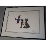 The Small One (1978) Walt Disney original hand painted animation production cell from the film ''The