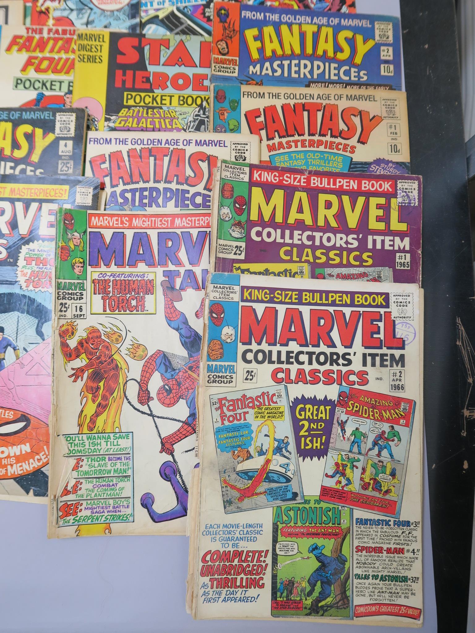 Collection of Marvel comics including The Mighty Thor annual number 1 1965, no 2 1966, no 5, plus - Image 2 of 3