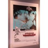 Paul Newman The Mackintosh Man original 1973 US one sheet film poster backed on linen 27 x 41