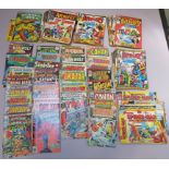 Collection of over 100 US Marvel comics plus others including US comics- The Mighty Thor, Daredevil,
