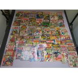 Collection of Marvel comics including The Mighty Thor annual number 1 1965, no 2 1966, no 5, plus