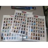 James Bond Carta Mundi collection of limited edition individually numbered uncut sheets of James