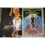 James Bond commercial posters, The World is not enough teaser flame girl Film Freak poster x 3,