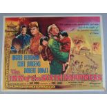 Fifteen Vintage British Quad film posters - "The Inn of the Sixth Happiness" with art by Tom