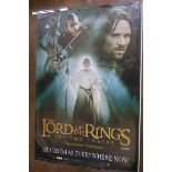 Lord of the Rings The Two Towers set of 3 original double-sided rolled film posters measuring 47 x