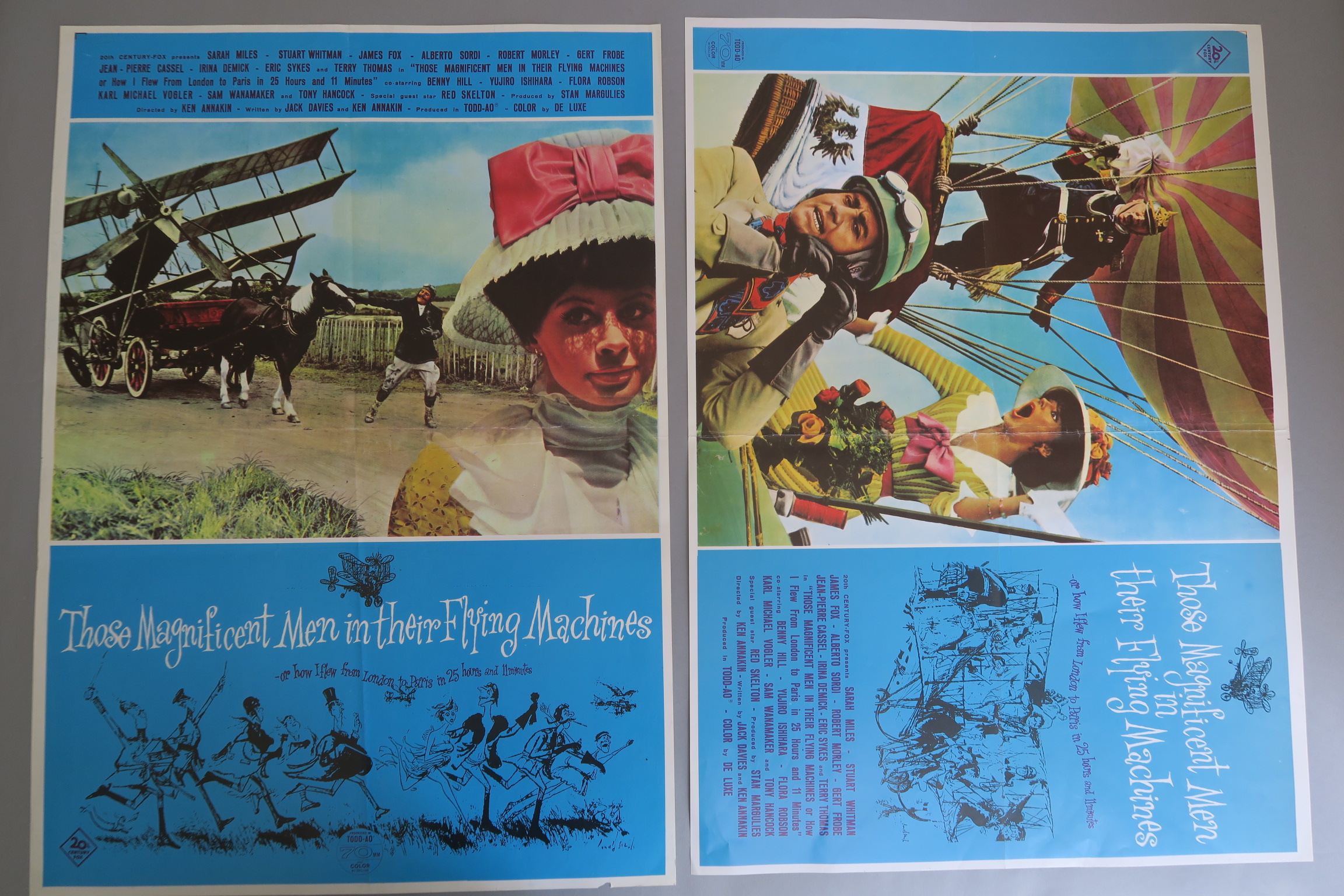 Film posters including "Those Magnificent Men in their Flying Machines" 1965 first release British - Image 4 of 4