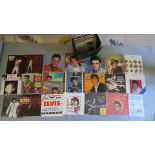 35 Elvis Presley LP vinyl records inc rare LOC 1035 Canadian Elvis Christmas Album on plum