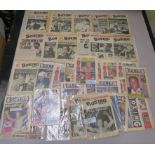 Collection of Boxing News papers from 1964, 65, 67, 69, 75, etc including photos of Henry Copper,